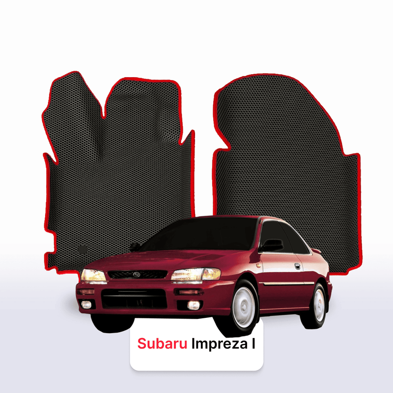Tappetini 3D EVA per Subaru Impreza 1 gen 1992-2000 anni COUPÉ
