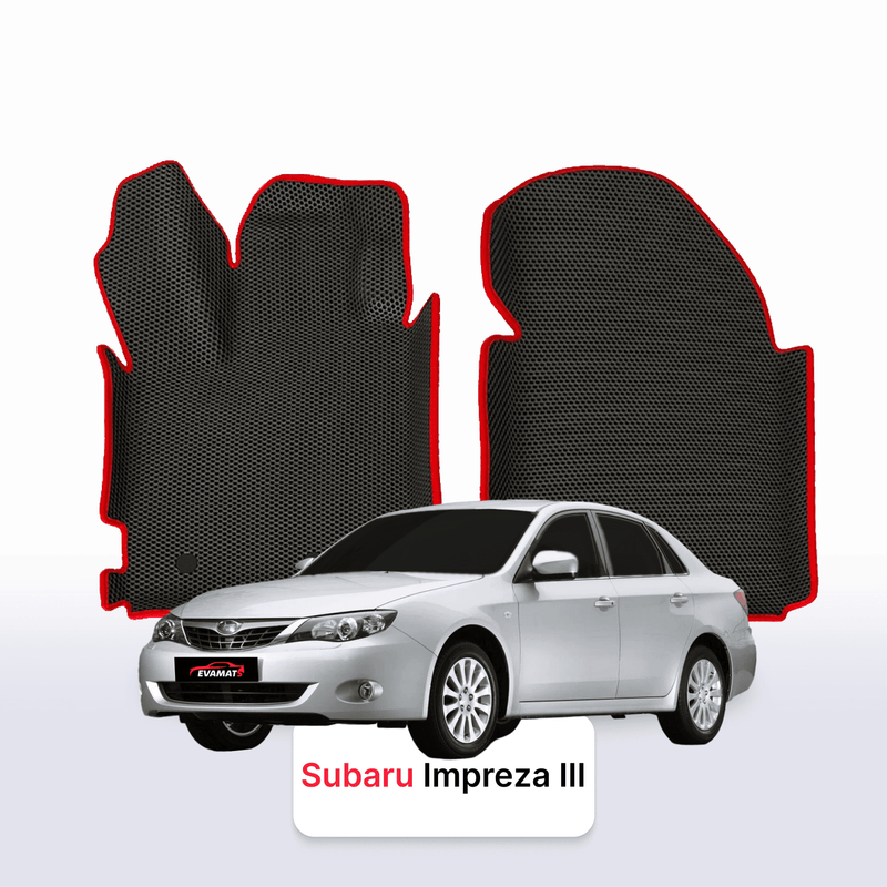 Tappetini 3D EVA per Subaru Impreza 3 gen 2007-2011 anni BERLINA