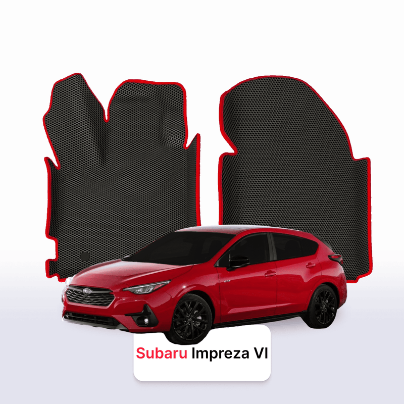 Tappetini 3D EVA per Subaru Impreza 6 gen 2023-2028 anni HATCHBACK 5 porte