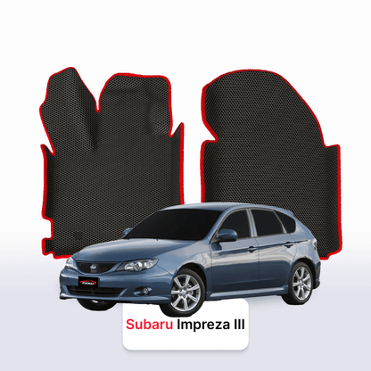 Tappetini 3D EVA per Subaru Impreza(GH) 3 gen 2007-2011 anni HATCHBACK 5 porte