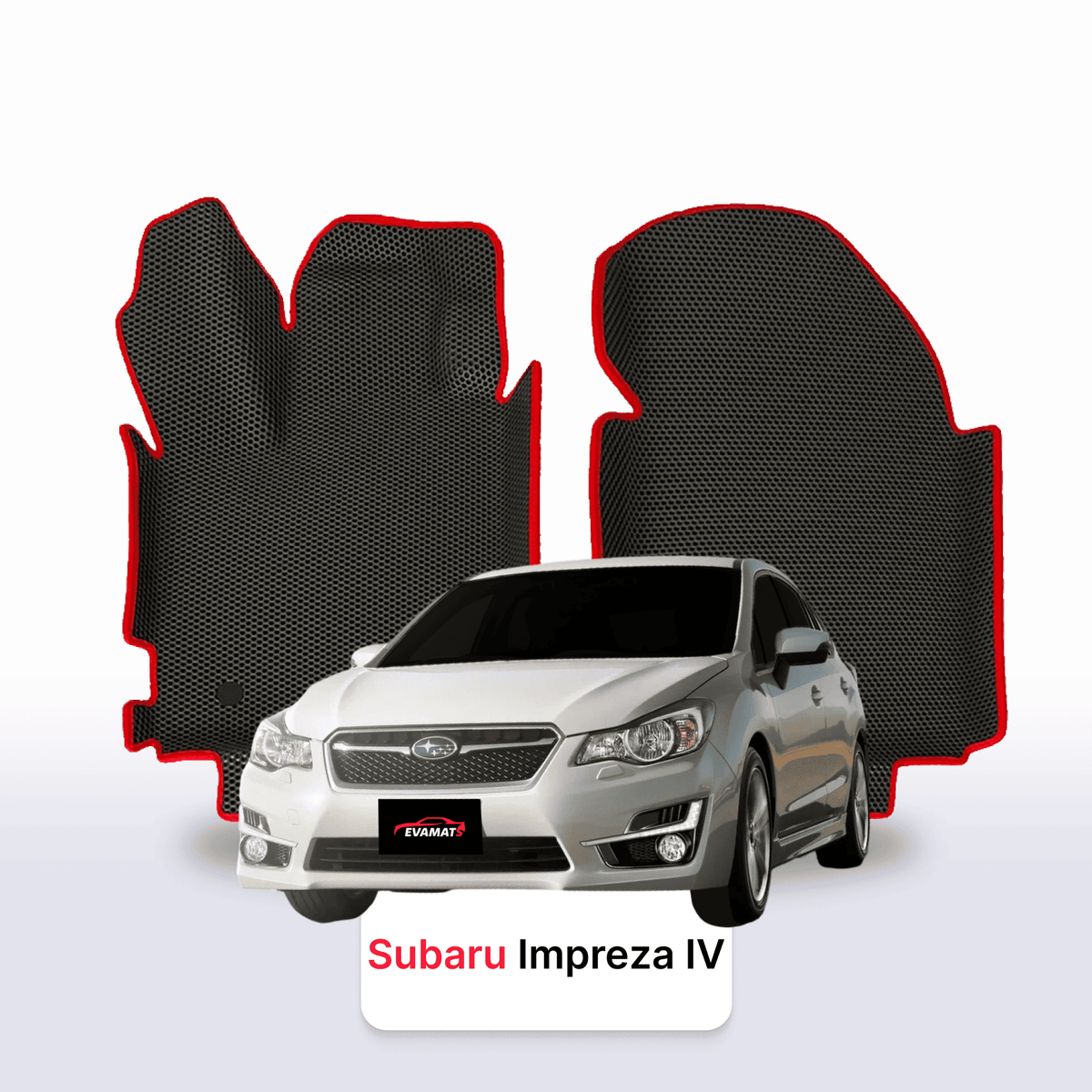 Tappetini 3D EVA per Subaru Impreza (GP)4 gen 2011-2016 anni HATCHBACK 5 porte