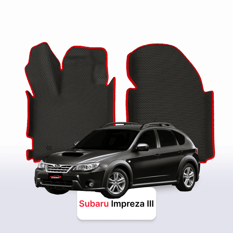Tappetini 3D EVA per Subaru Impreza(XV) 3 gen 2007-2011 anni HATCHBACK 5 porte