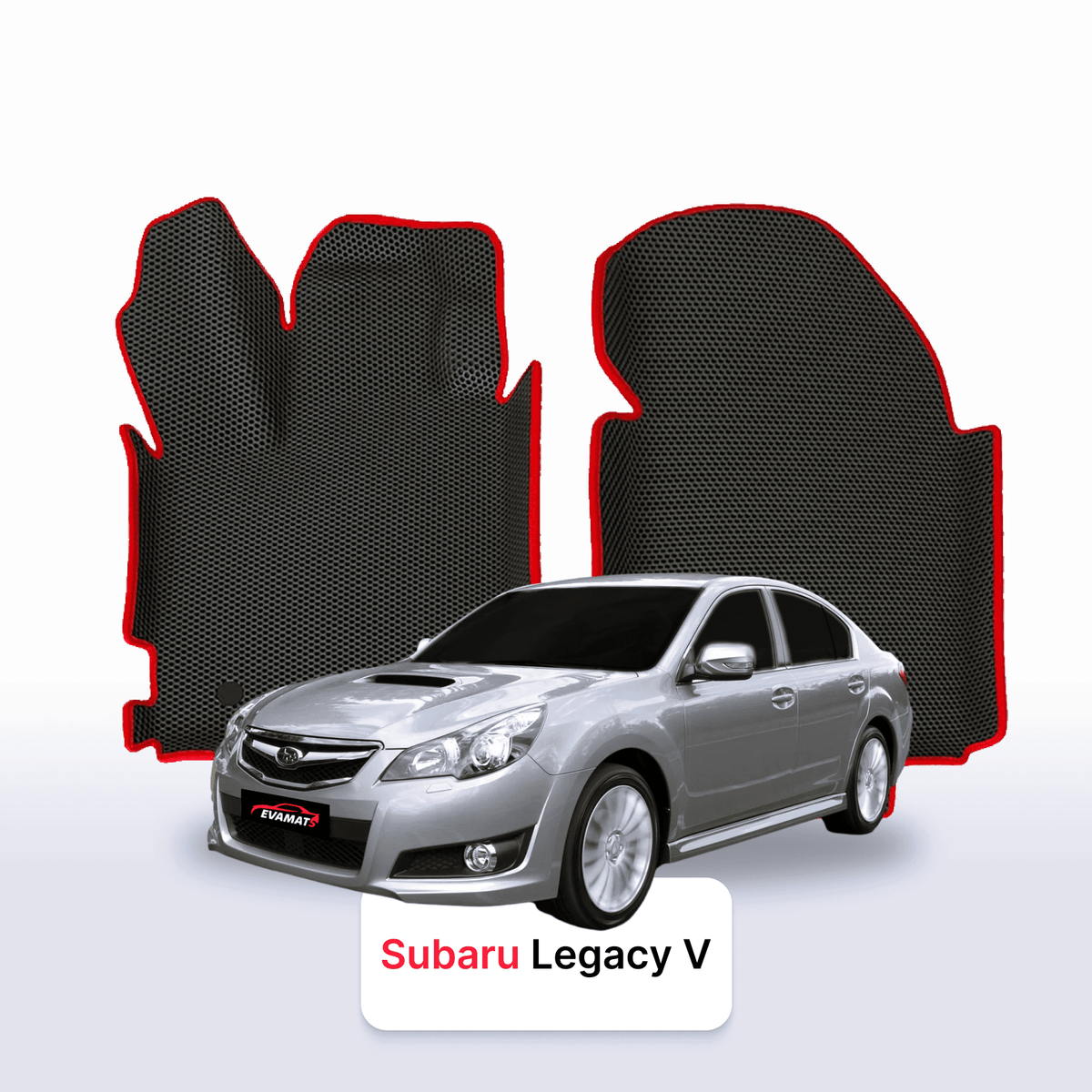 Tappetini 3D EVA per Subaru Legacy 5 gen 2009-2014 anni BERLINA