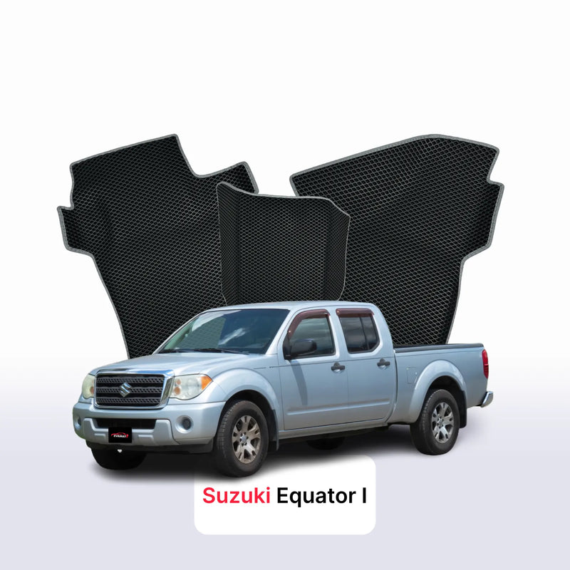 Tappetini 3D EVA per Suzuki Equator 1 gen 2004-2015 anni PICK-UP DOPPIA CABINA