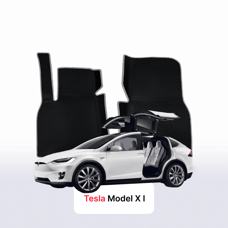 Tappetini 3D EVA per Tesla Model X 1 gen 2015-2026 anni SUV ELETTRICO 5 posti