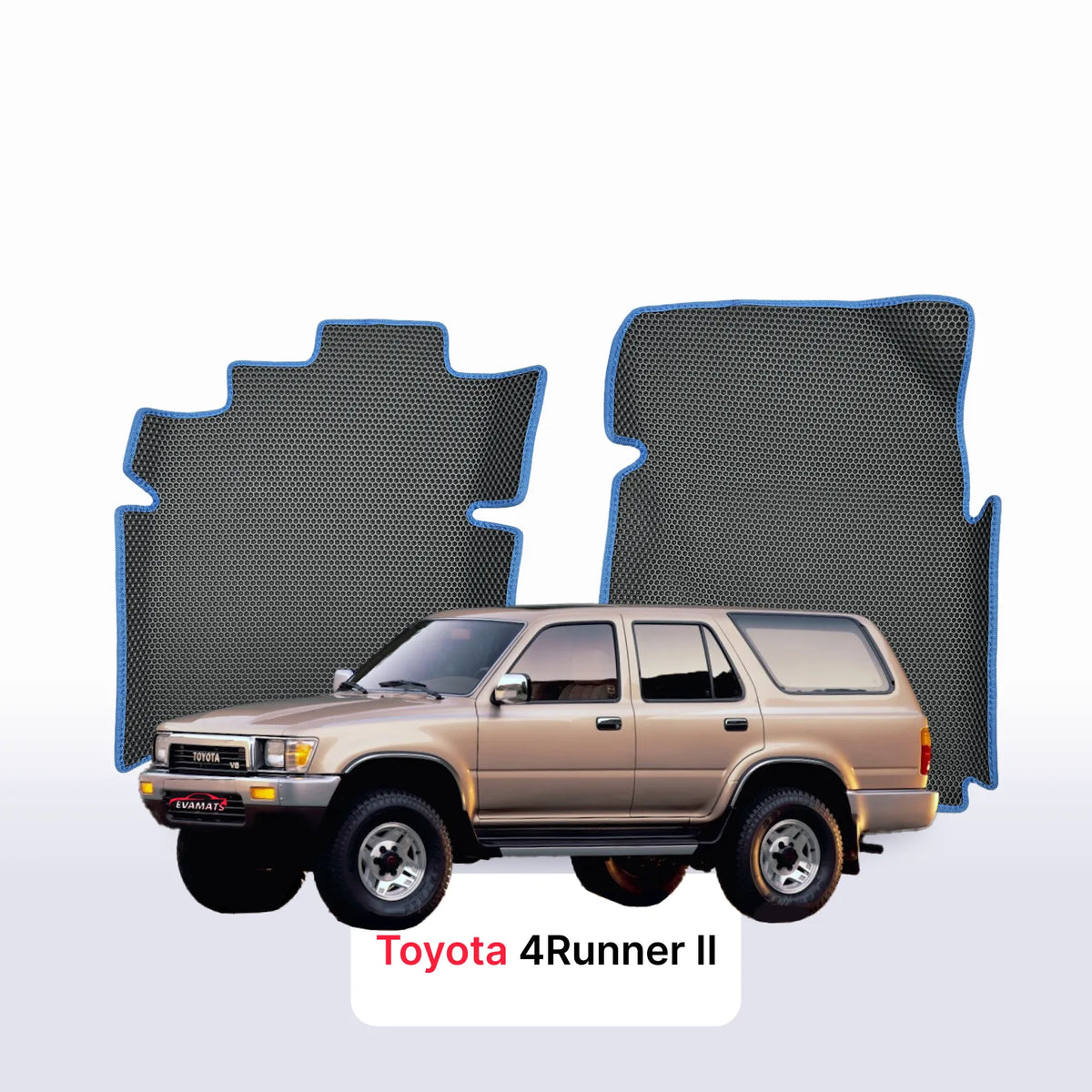 Tappetini 3D EVA per Toyota 4Runner 2 gen 1984-1995 anni SUV 5 porte