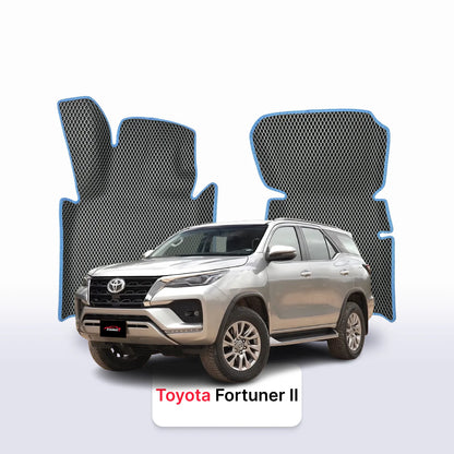 Tappetini 3D EVA per Toyota Fortuner 2 gen 2015-2028 anni SUV