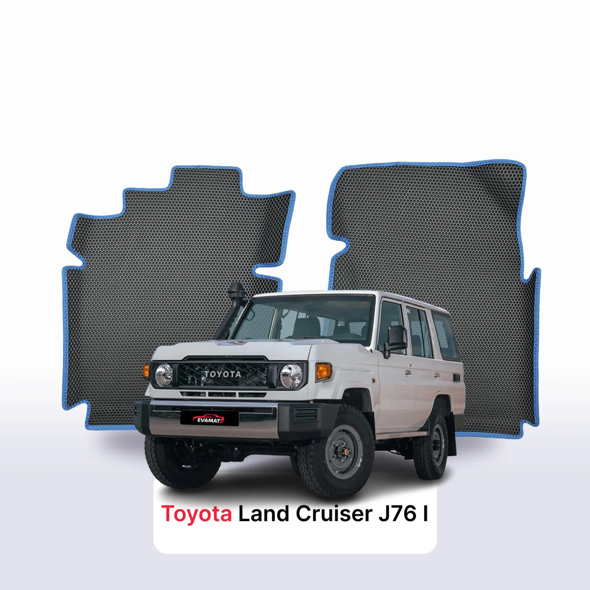 Tappetini 3D EVA per Toyota Land Cruiser J76 versione Arabia 1 gen 2023 anno SUV