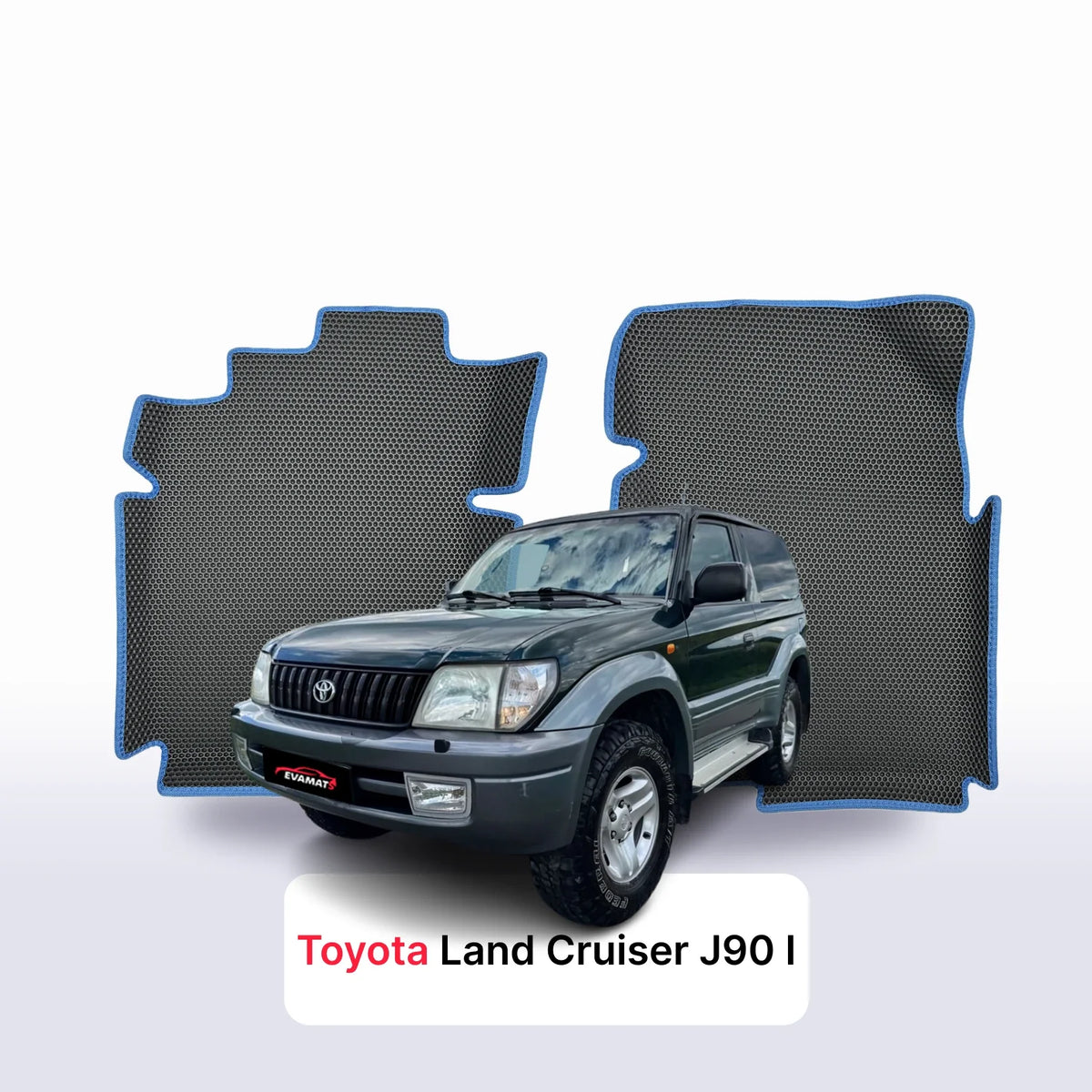 Tappetini 3D EVA per Toyota Land Cruiser J90 1 gen 1996-2002 anni SUV 3 porte