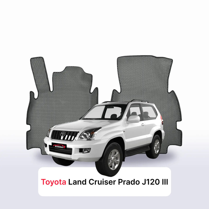 Tappetini 3D EVA per Toyota Land Cruiser Prado J120 3 gen 2002-2009 anni SUV 3 porte