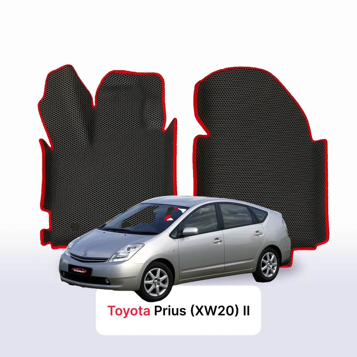 Tappetini 3D EVA per Toyota Prius XW20 2 gen 2003-2009 anni LIFTBACK
