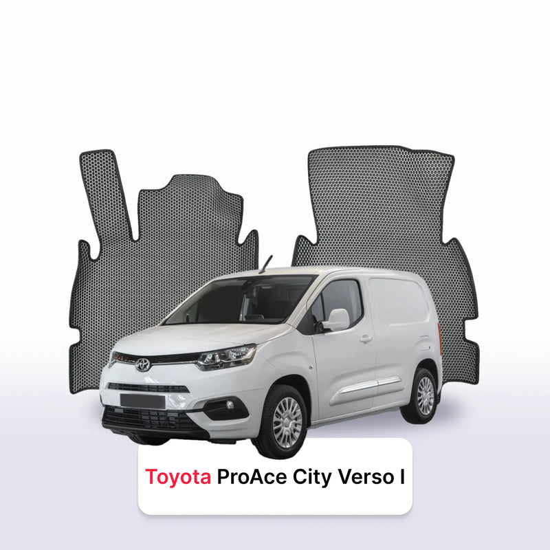 Tappetini 3D EVA per Toyota ProAce City Verso 2019-2028 anni FURGONE