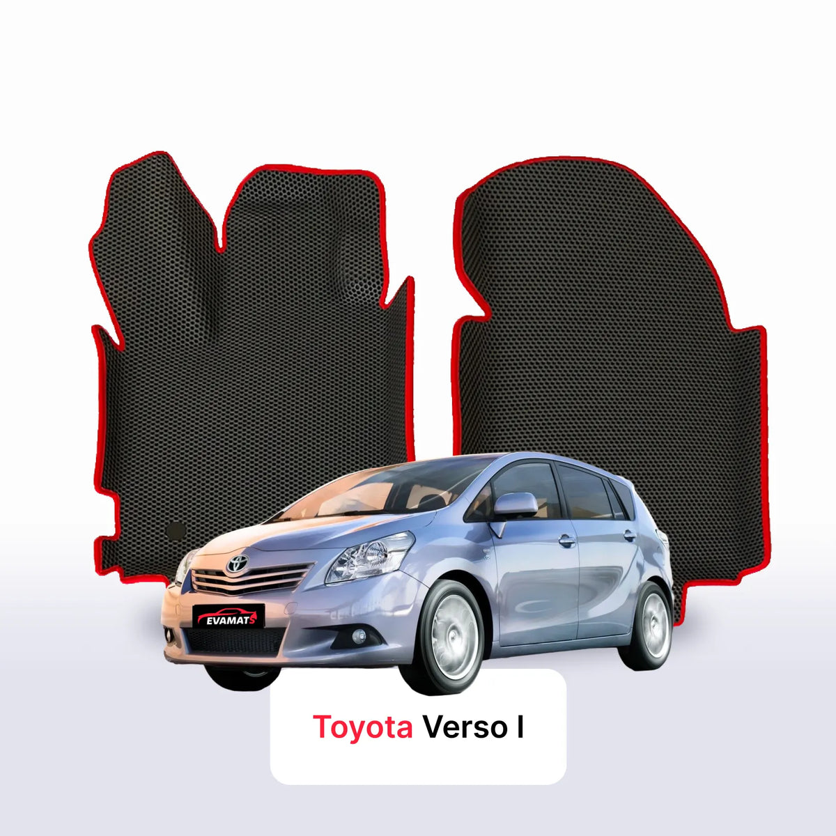Tappetini 3D EVA per Toyota Verso 1 gen 2009-2018 anni MONOVOLUME