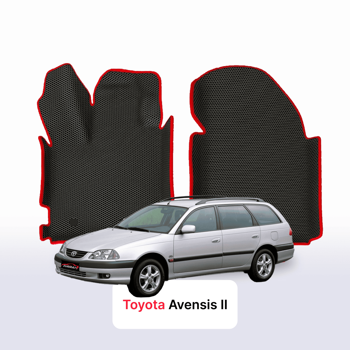 Tappetini 3D EVA per Toyota Avensis 2 gen 2003-2009 anni STATION WAGON