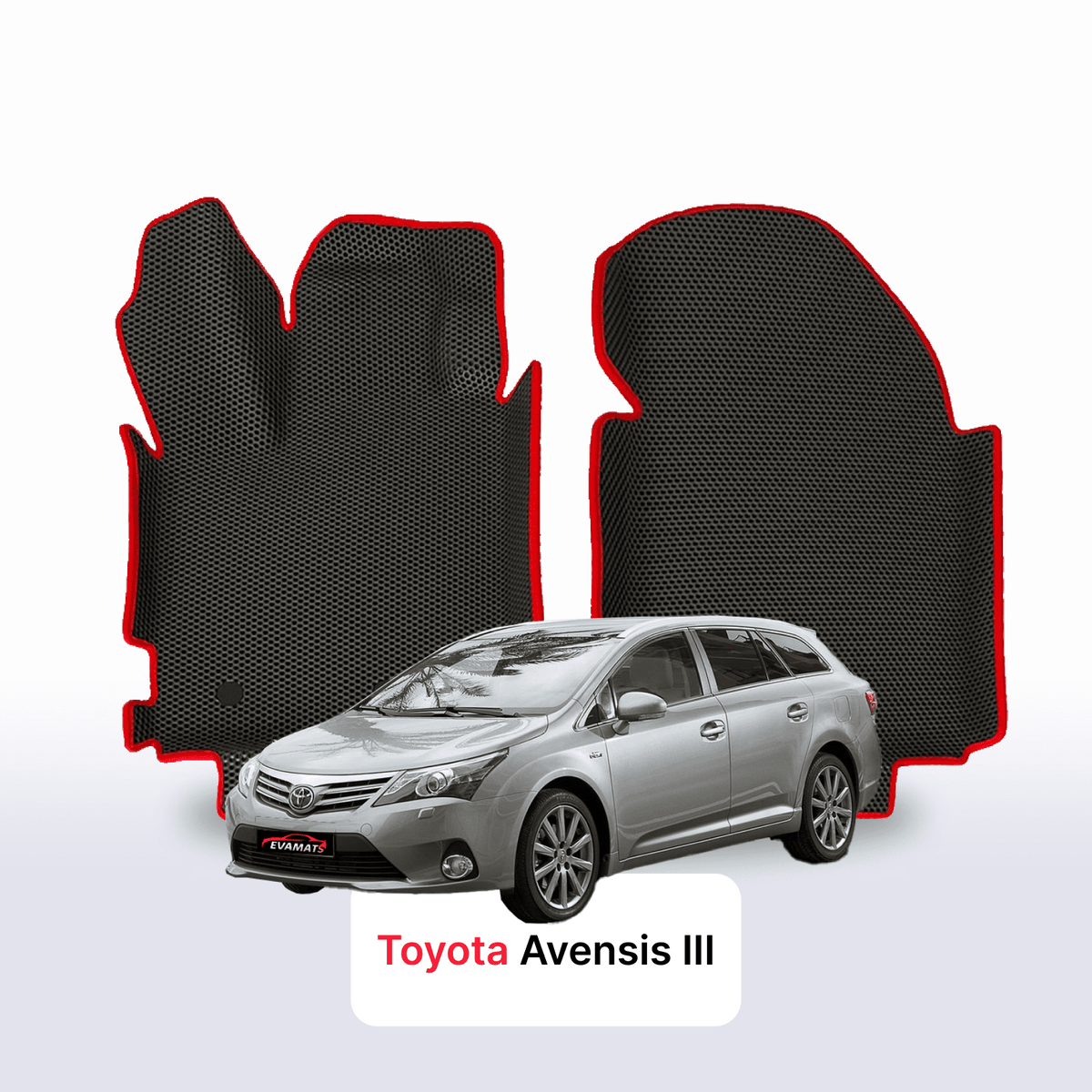 Tappetini 3D EVA per Toyota Avensis 3 gen pre-restyling 2009-2015 anni STATION WAGON