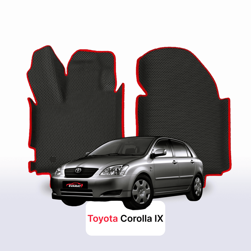 Tappetini 3D EVA per Toyota Corolla 9 gen 2000-2007 anni HATCHBACK 5 porte