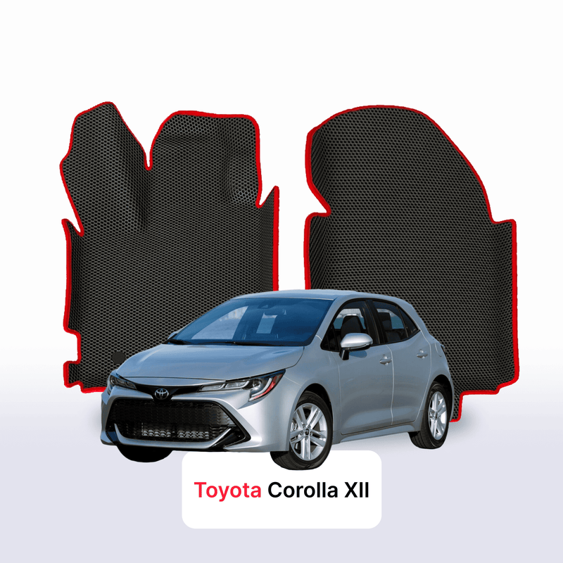 Tappetini 3D EVA per Toyota Corolla 12 gen 2018-2026 anni HATCHBACK 5 porte