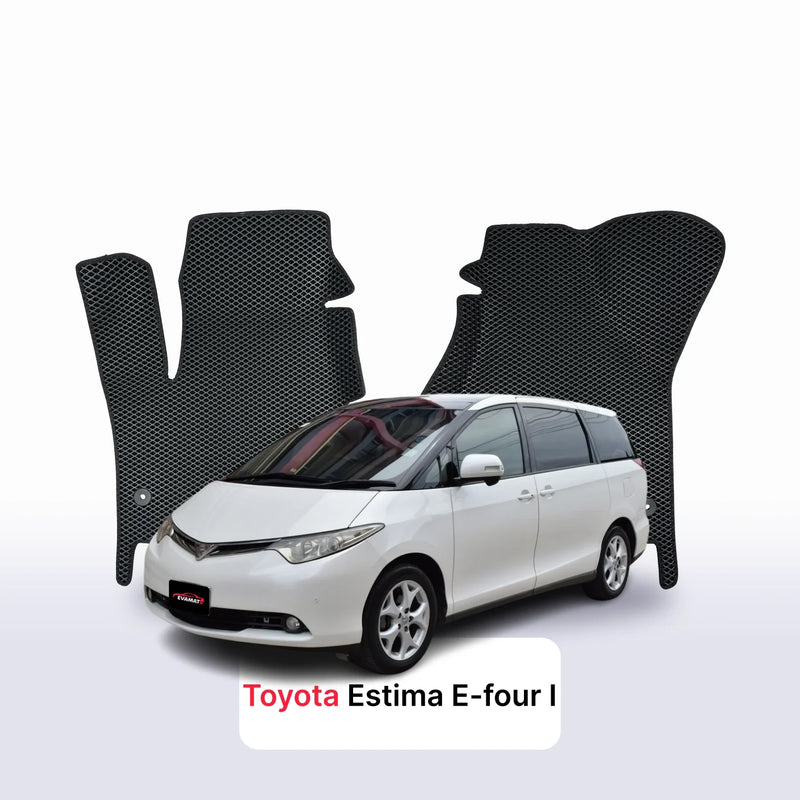 Tappetini 3D EVA per Toyota Estima E-four 1 gen 2006-2019 anni MONOVOLUME RHD