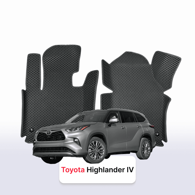 Tappetini 3D EVA per Toyota Highlander 4 gen 2019-2027 anni SUV 5 porte