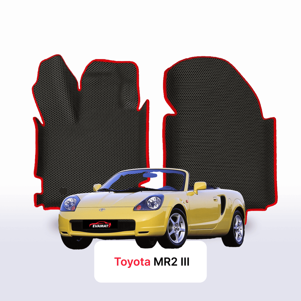 Tappetini 3D EVA per Toyota MR2 3 gen 1999-2007 anni COUPÉ
