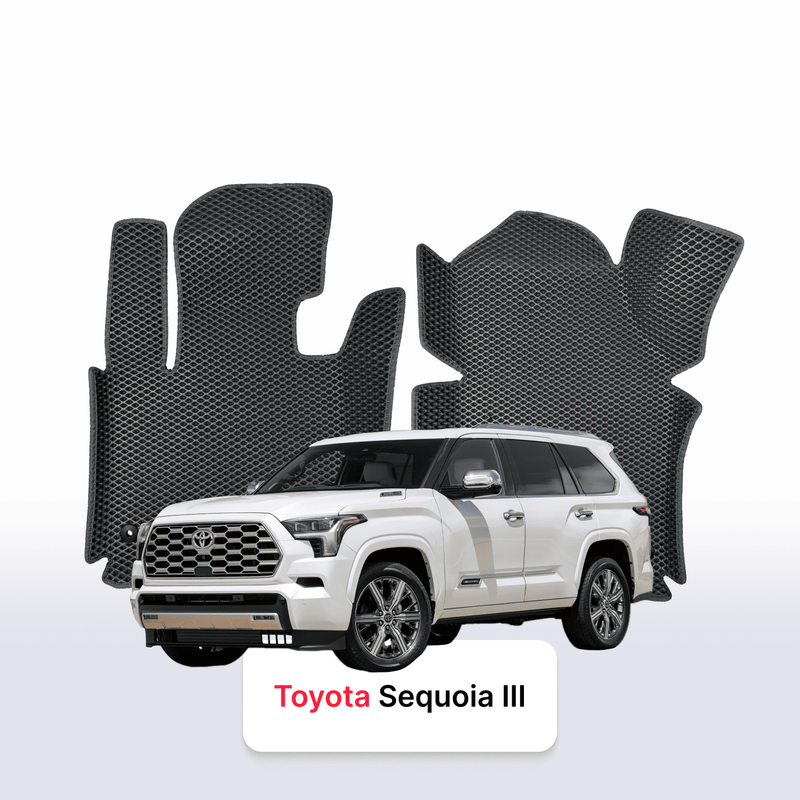 Tappetini 3D EVA per Toyota Sequoia 3 gen 2022-2024 anni SUV