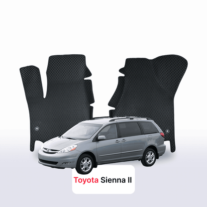 Tappetini 3D EVA per Toyota Sienna 2 gen 2003-2010 anni MONOVOLUME