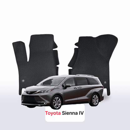 Tappetini 3D EVA per Toyota Sienna 4 gen 2020-2028 anni MONOVOLUME