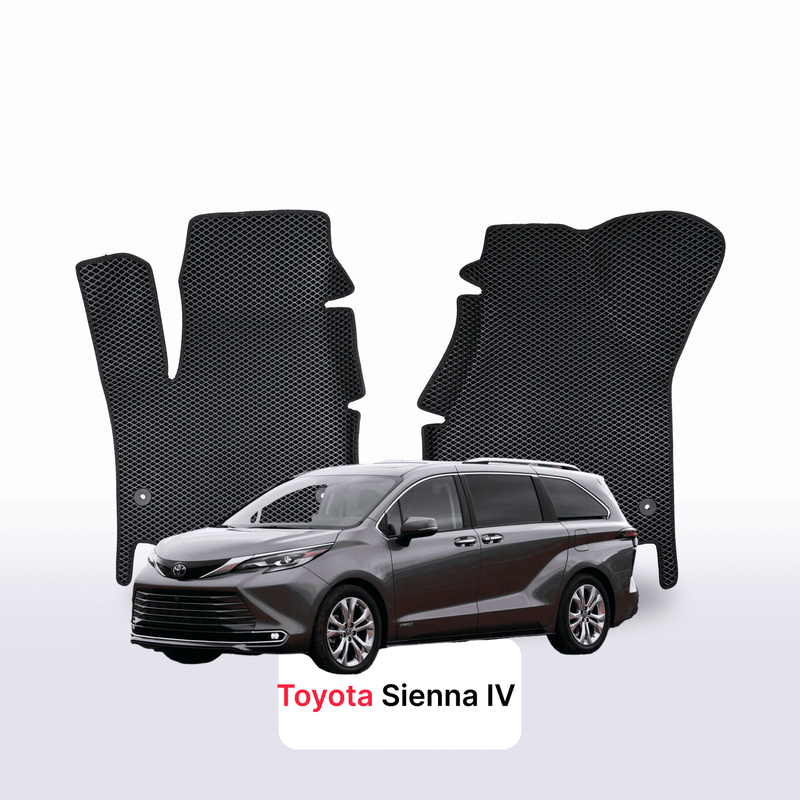 Tappetini 3D EVA per Toyota Sienna 4 gen 2020-2028 anni MONOVOLUME