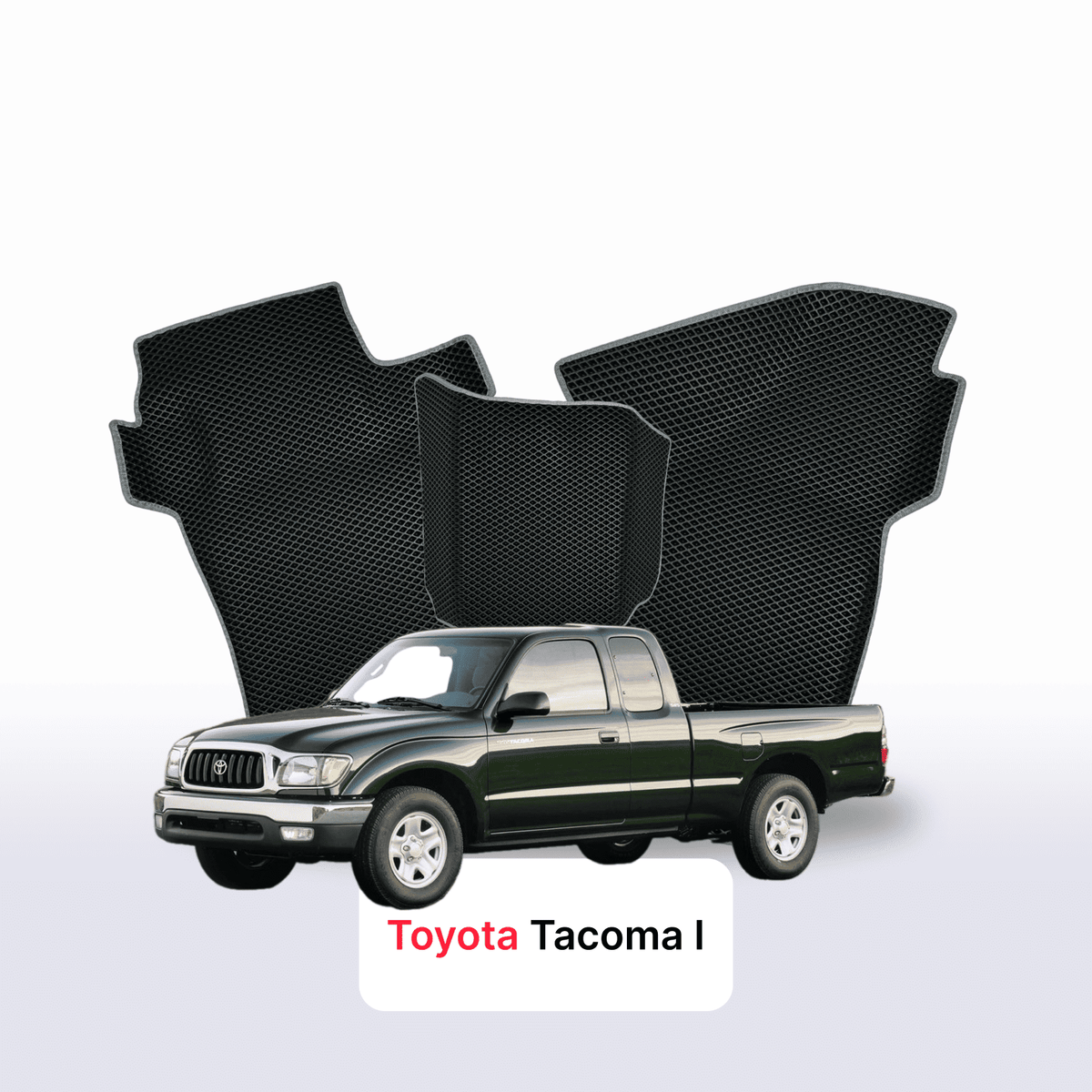 Tappetini 3D EVA per Toyota Tacoma 1 gen 1995-2004 anni PICK-UP CABINA E MEZZA