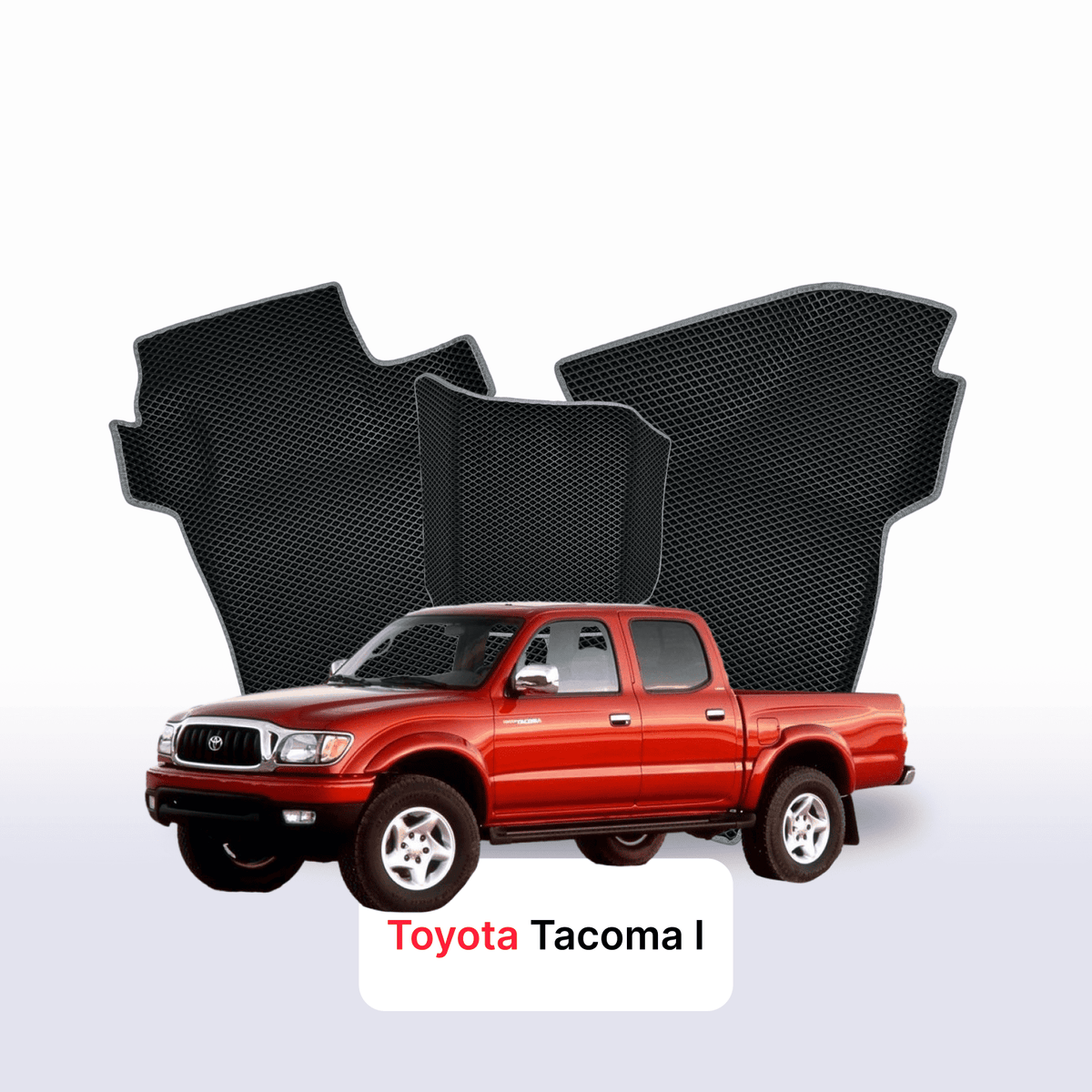 Tappetini 3D EVA per Toyota Tacoma 1 gen 2000-2004 anni PICK-UP DOPPIA CABINA