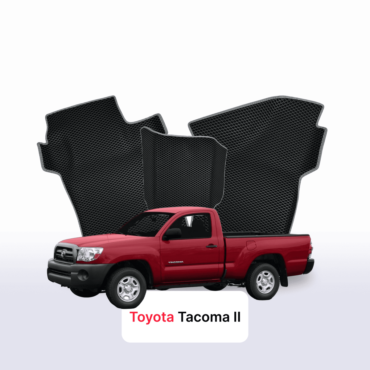 Tappetini 3D EVA per Toyota Tacoma 2 gen 2004-2015 anni PICK-UP CABINA SINGOLA
