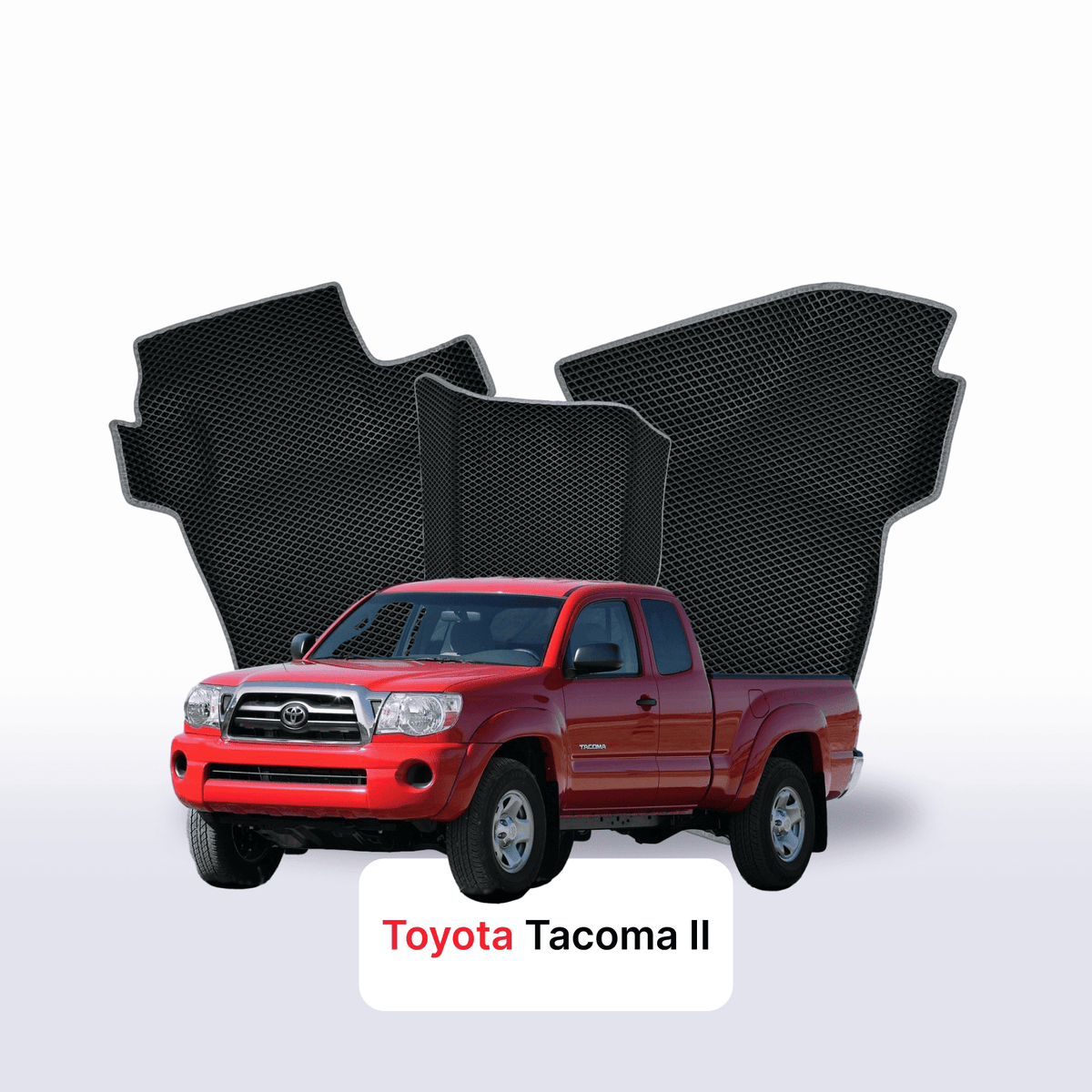 Tappetini 3D EVA per Toyota Tacoma 2 gen 2004-2015 anni PICK-UP CABINA E MEZZA