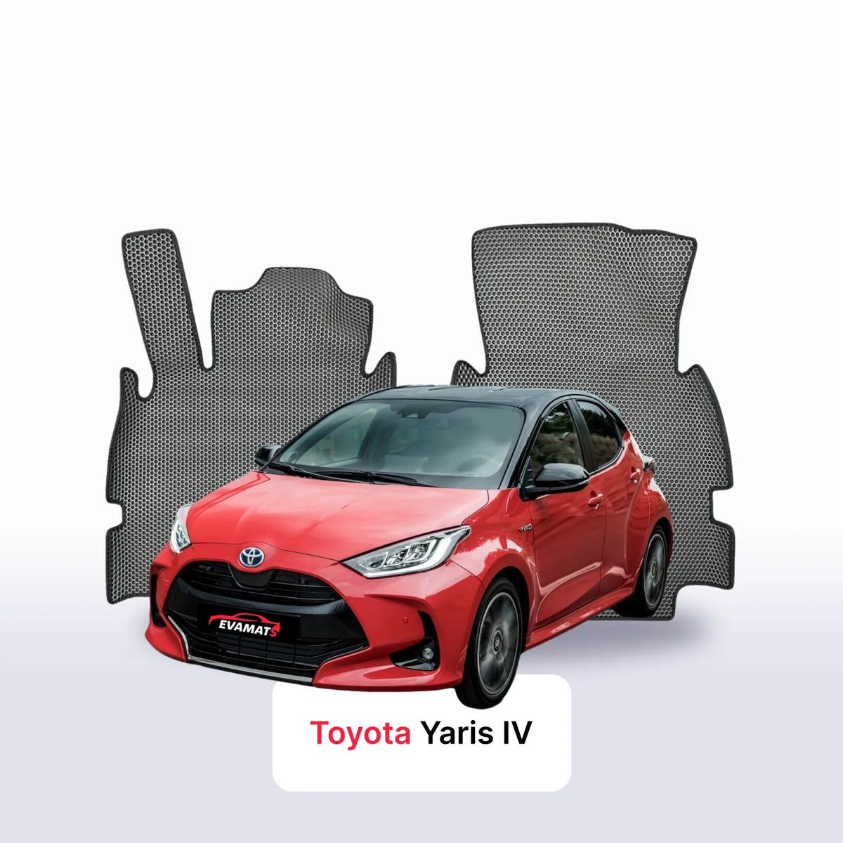 Tappetini 3D EVA per Toyota Yaris 4 gen 2020-2027 anni HATCHBACK 5 porte