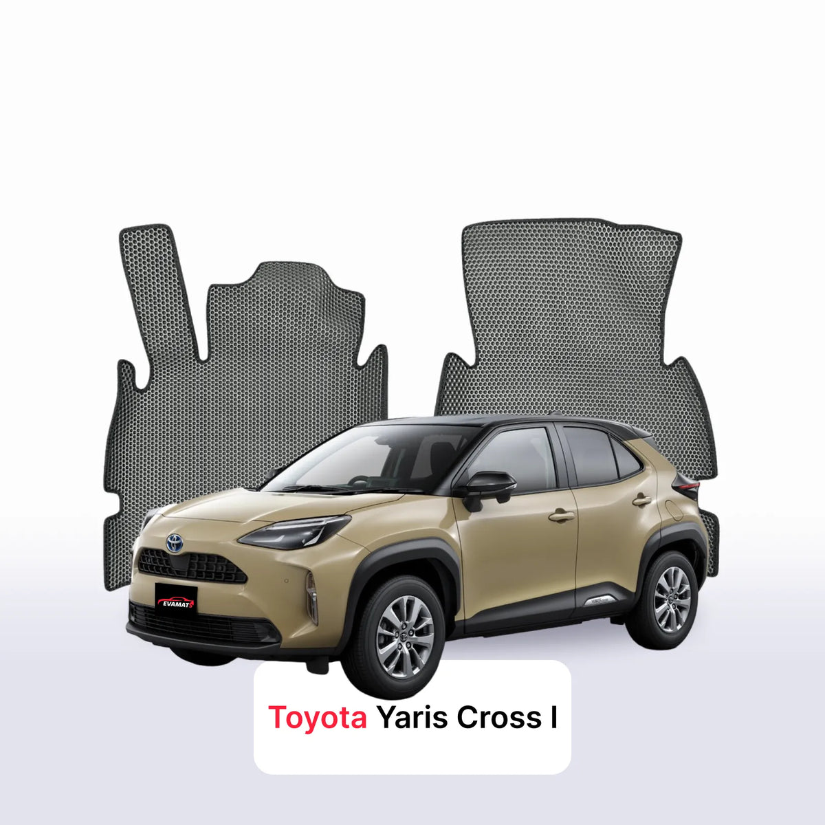 Tappetini 3D EVA per Toyota Yaris Cross 1 gen 2020-2027 anni SUV