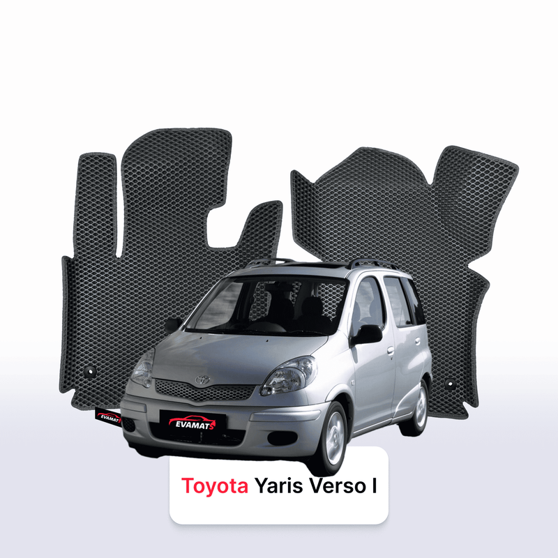 Tappetini 3D EVA per Toyota Yaris Verso 1999-2006 anni MONOVOLUME