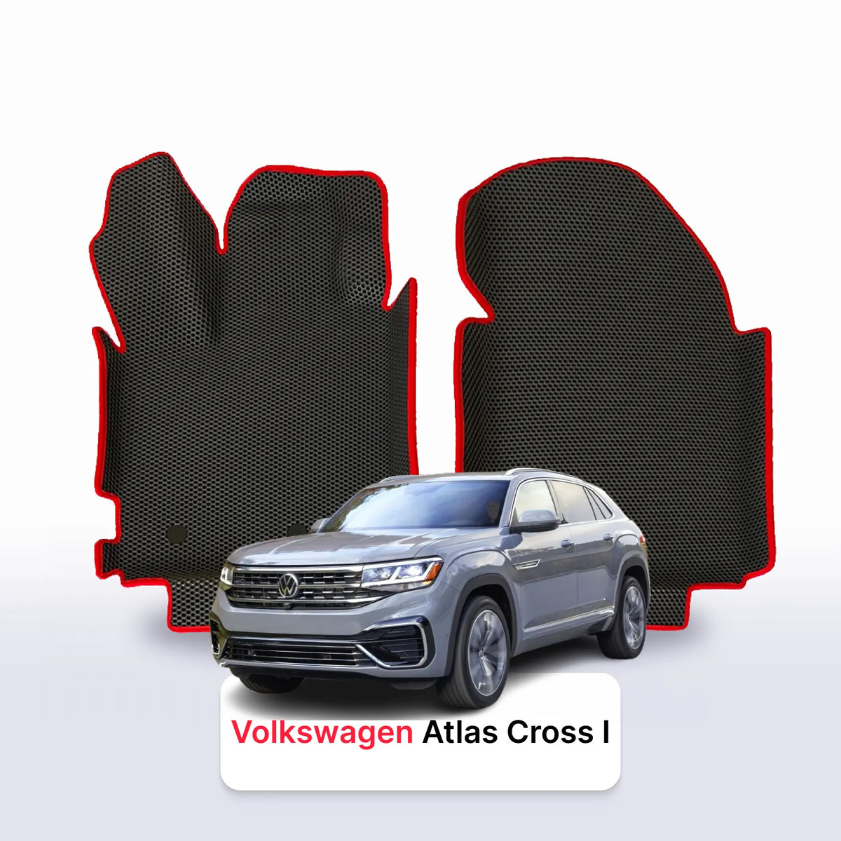 Tappetini 3D EVA per Volkswagen Atlas Cross 1 gen 2017-2028 anni SUV