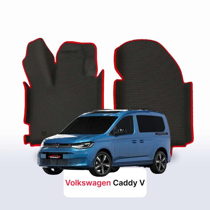 Tappetini 3D EVA per Volkswagen Caddy V gen 2020-2028 anni MONOVOLUME 5 posti