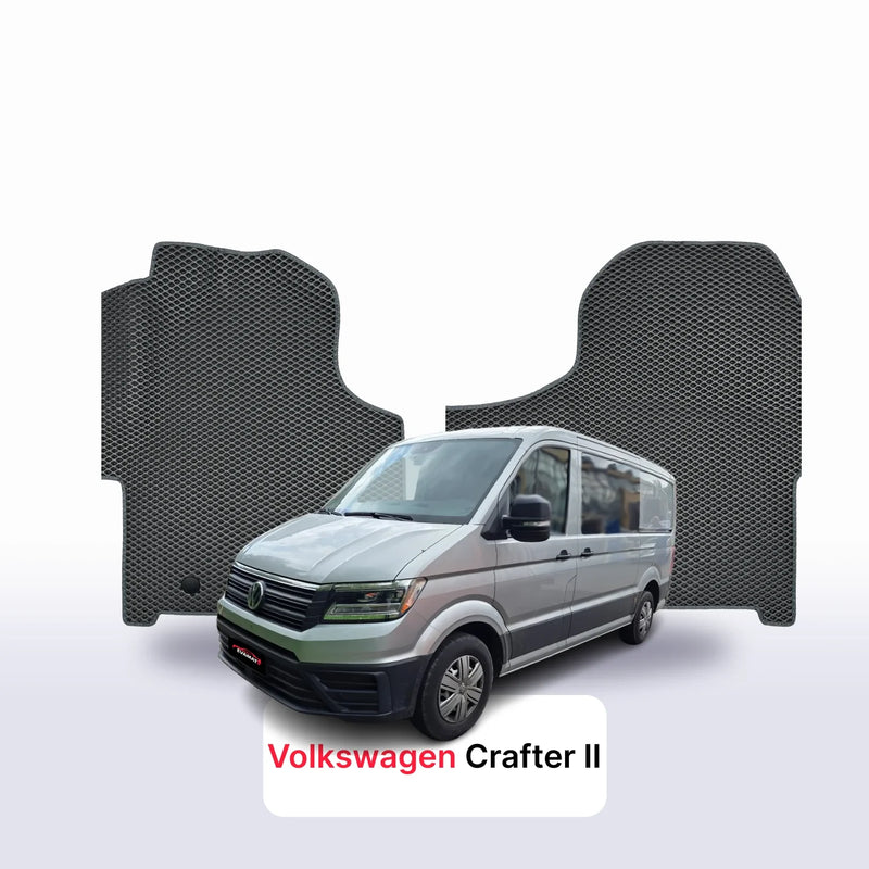 Tappetini 3D EVA per Volkswagen Crafter 2 gen 2016-2027 anni MINIBUS