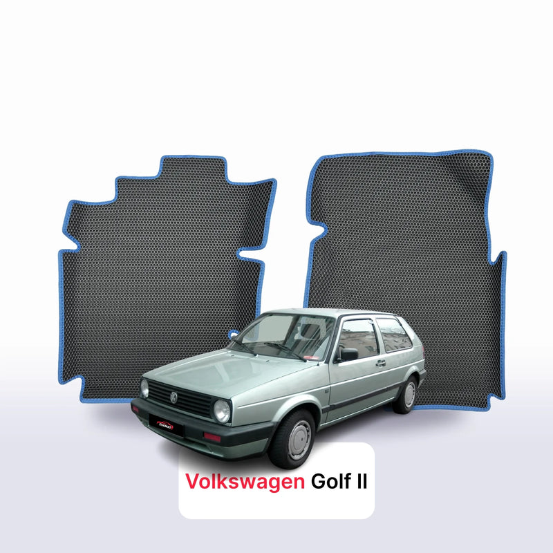 Tappetini 3D EVA per Volkswagen Golf(MK2) 2 gen 1983-1992 anni HATCHBACK 3 porte
