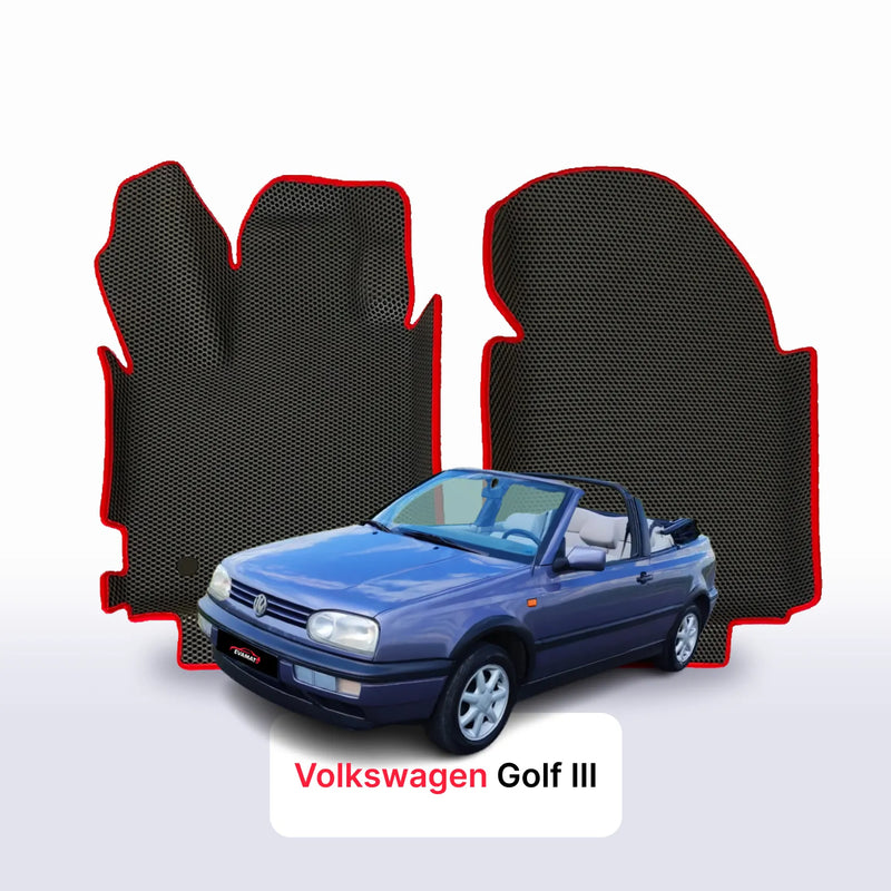 Tappetini 3D EVA per Volkswagen Golf(MK3) III gen 1991-2003 anni CABRIO