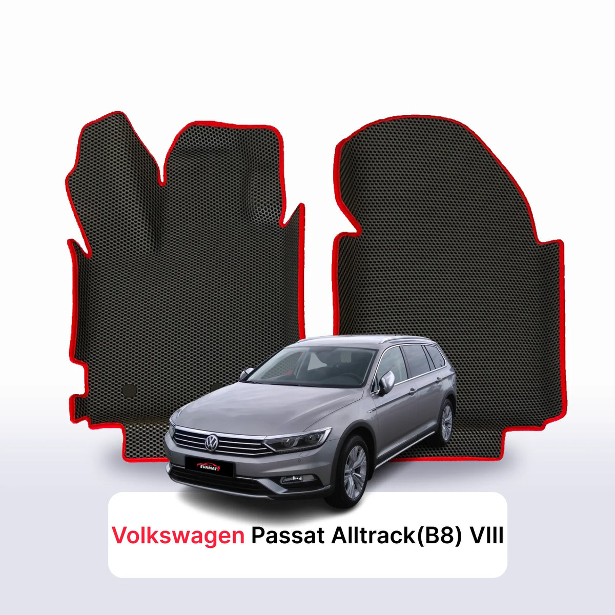 Tappetini 3D EVA per Volkswagen Passat Alltrack(B8) VIII gen 2014-2023 anni STATION WAGON