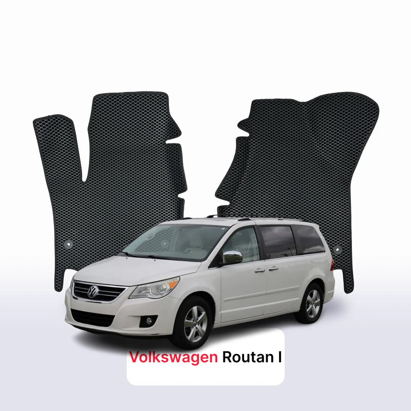 Tappetini 3D EVA per Volkswagen Routan I gen 2008-2013 anni MONOVOLUME