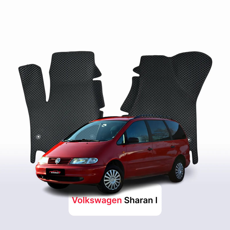 Tappetini 3D EVA per Volkswagen Sharan pre-restyling I gen 1995-2000 anni MONOVOLUME