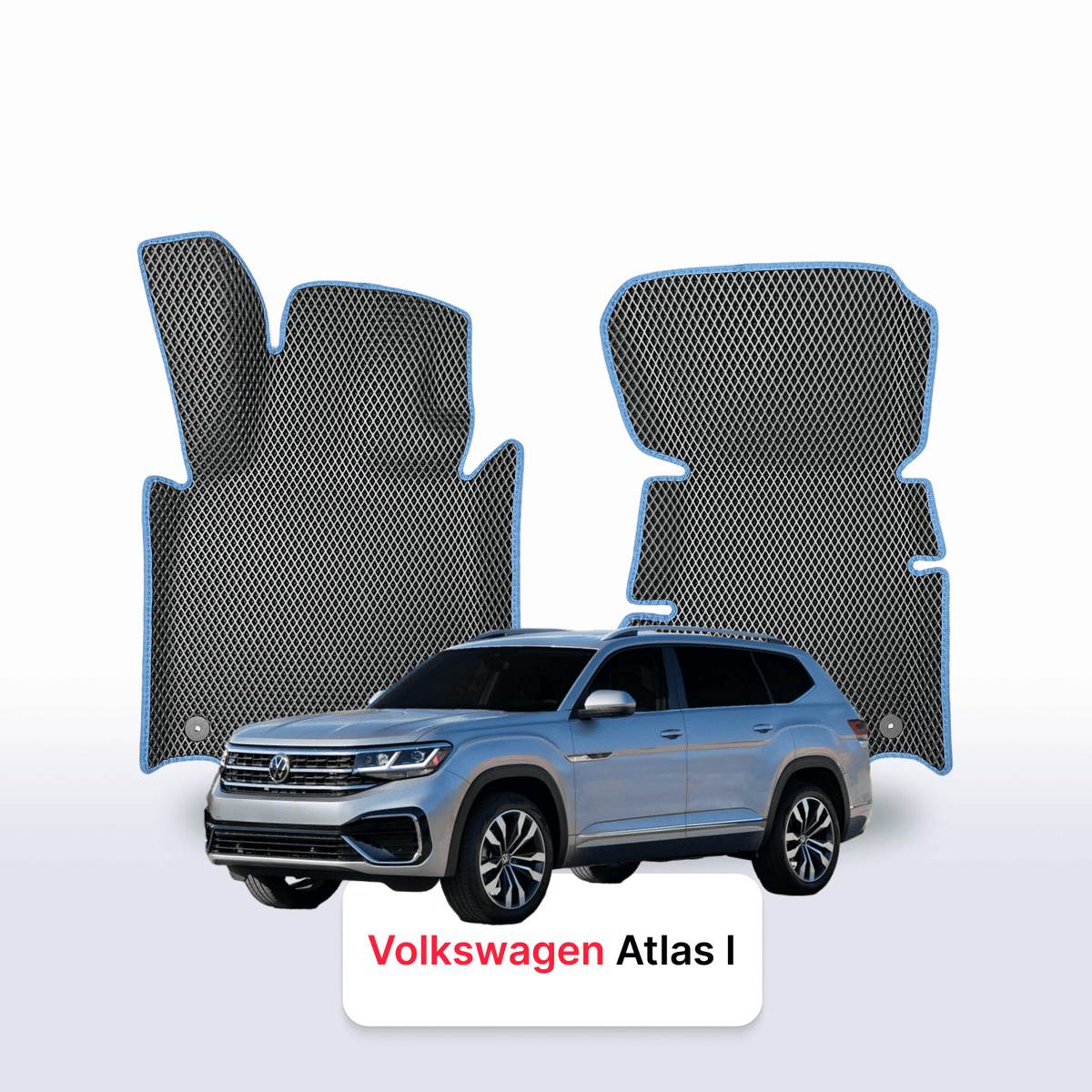 Tappetini 3D EVA per Volkswagen Atlas 1 gen 2017-2027 anni SUV
