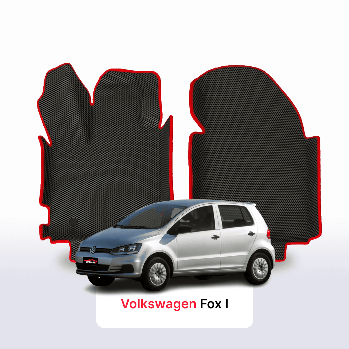 Tappetini 3D EVA per Volkswagen Fox I gen 2003-2021 anni HATCHBACK 5 porte
