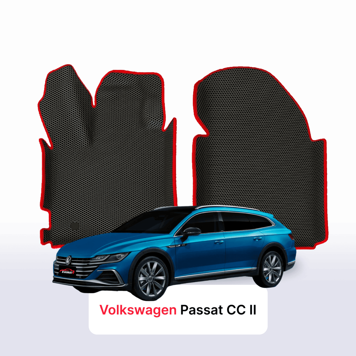 Tappetini 3D EVA per Volkswagen Passat CC II gen 2018-2023 anni STATION WAGON