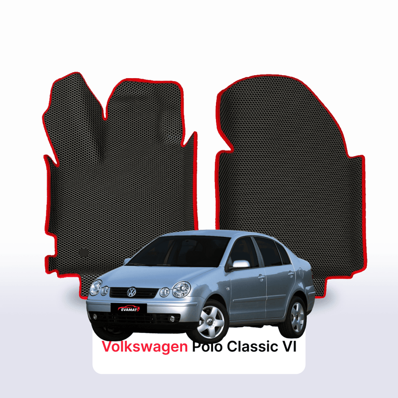 Tappetini 3D EVA per Volkswagen Polo Classic(MK4) IV gen 2001-2009 anni BERLINA