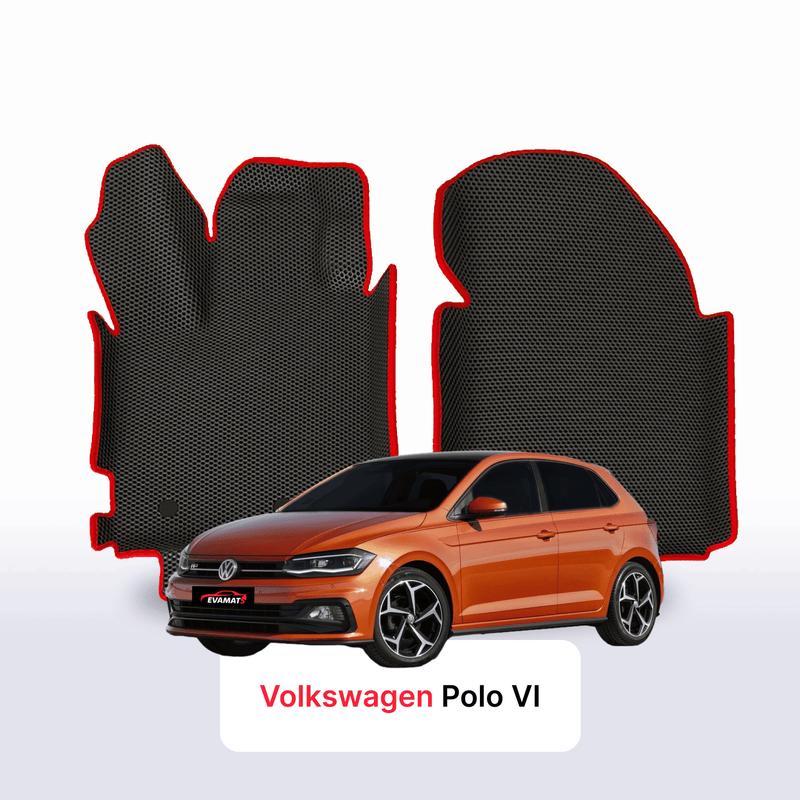 Tappetini 3D EVA per Volkswagen Polo(MK6) VI gen 2017-2027 anni HATCHBACK 5 porte