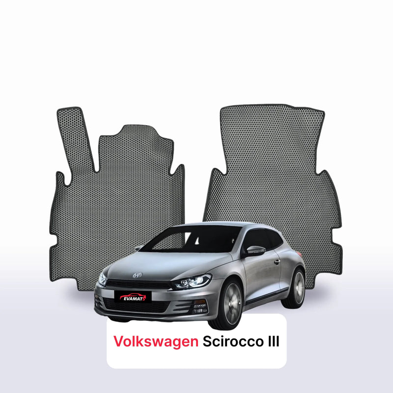 Tappetini 3D EVA per Volkswagen Scirocco III gen 2008-2017 anni HATCHBACK 3 porte