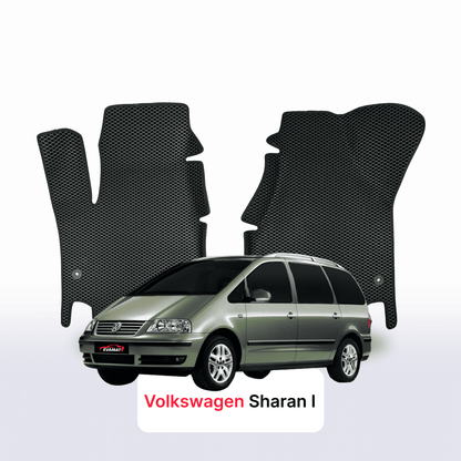 Tappetini 3D EVA per Volkswagen Sharan restyling I gen 2000-2010 anni MONOVOLUME